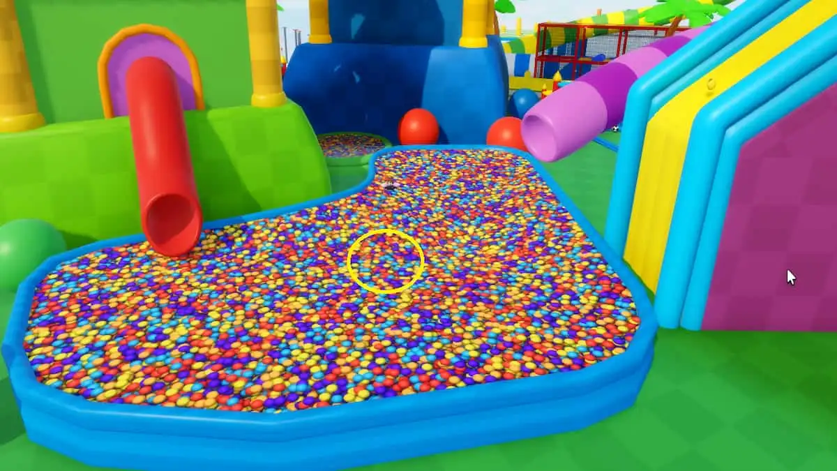 Vị trí xoài trong Bouncy Castle