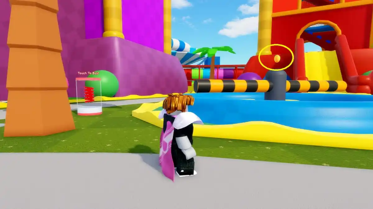 Vị trí xoài trong Bouncy Castle