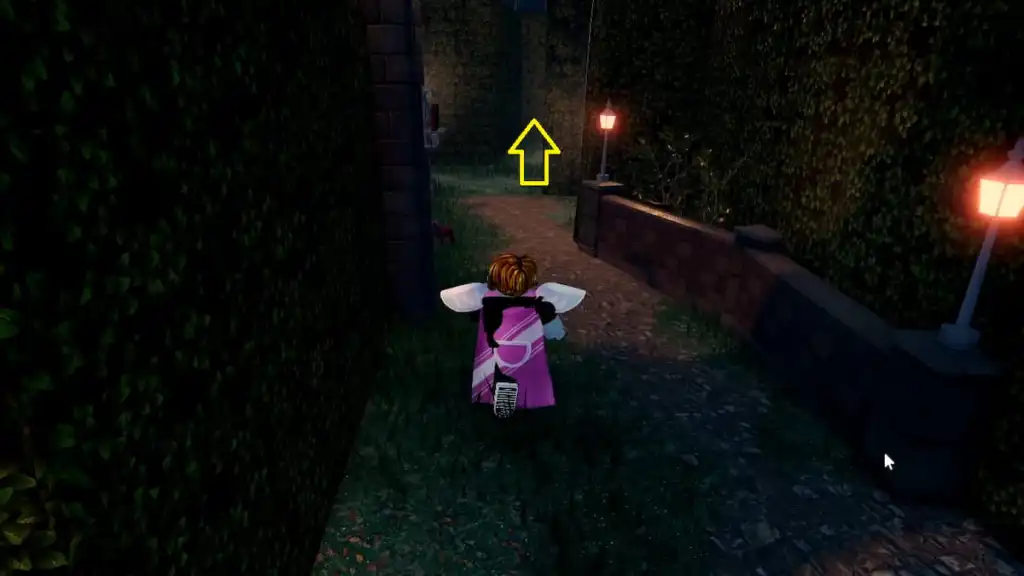 A player walking in Haunt 2024